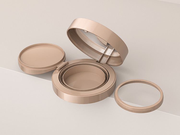 定制氣墊空盒圓形BB霜空盒子