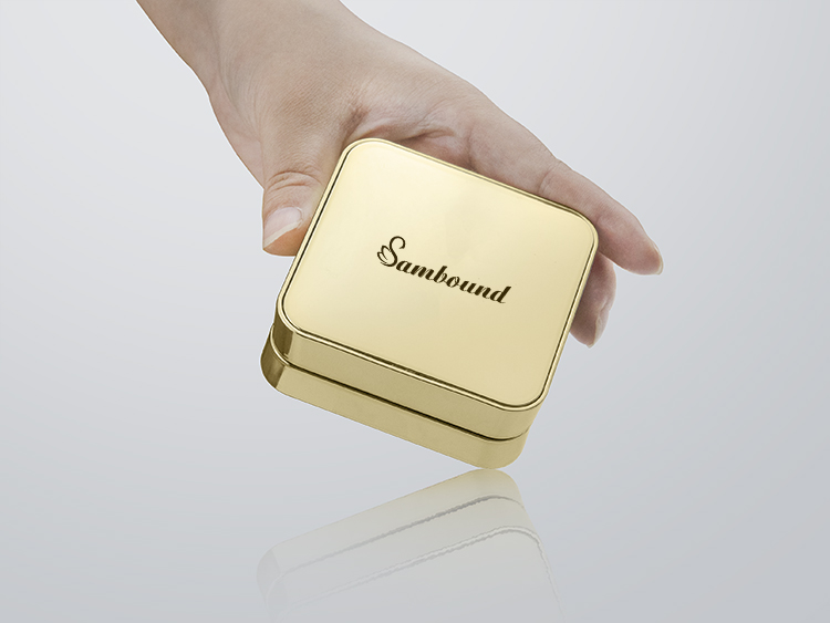 廠家定制化妝品包裝粉盒