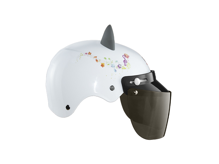 女電動車頭盔四季可愛半盔安全帽現貨